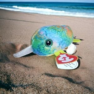 TY Teenie Boos NORI THE NARWHAL 5" Plush STUFFED ANIMAL Toy McDonald's
